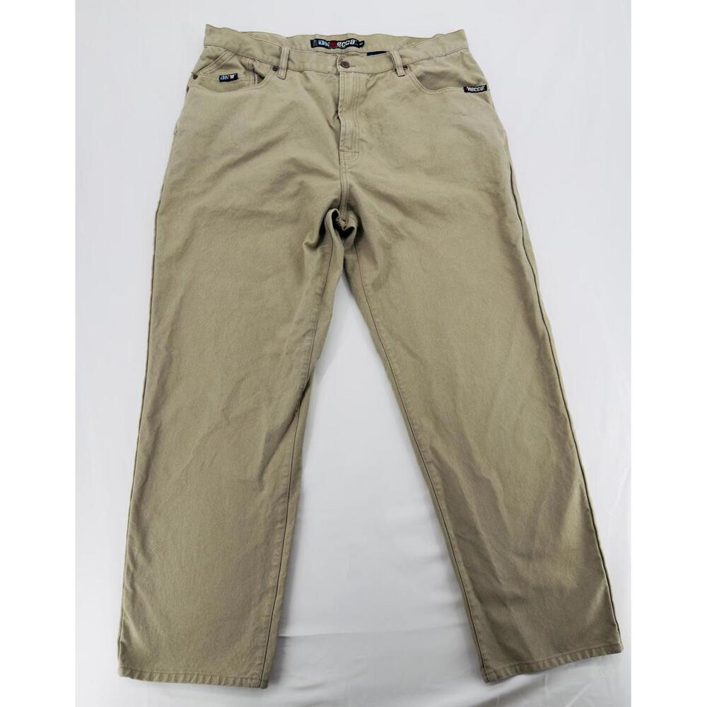 Mecca‎ Classic Fit Khaki Workwear Pants Size 40 Heavyweight Cotton
